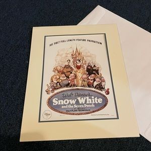 Snow White lithograph